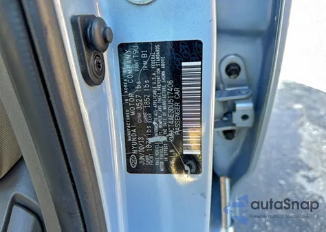 2013 Hyundai Accent Gls z USA, uszkodzony, nr VIN KMHCT4AE3DU517406